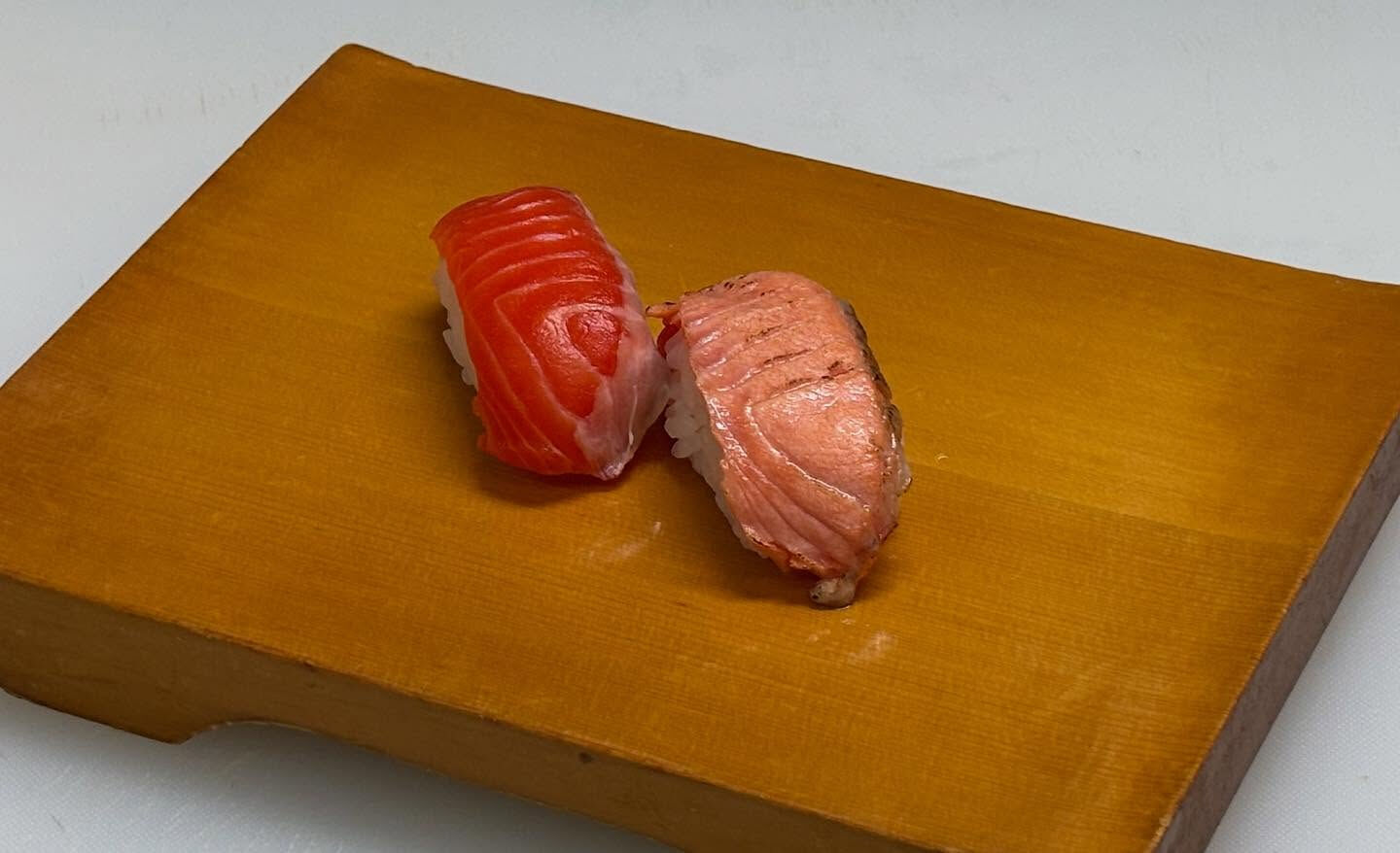 アルプスサーモンの握り🍣
